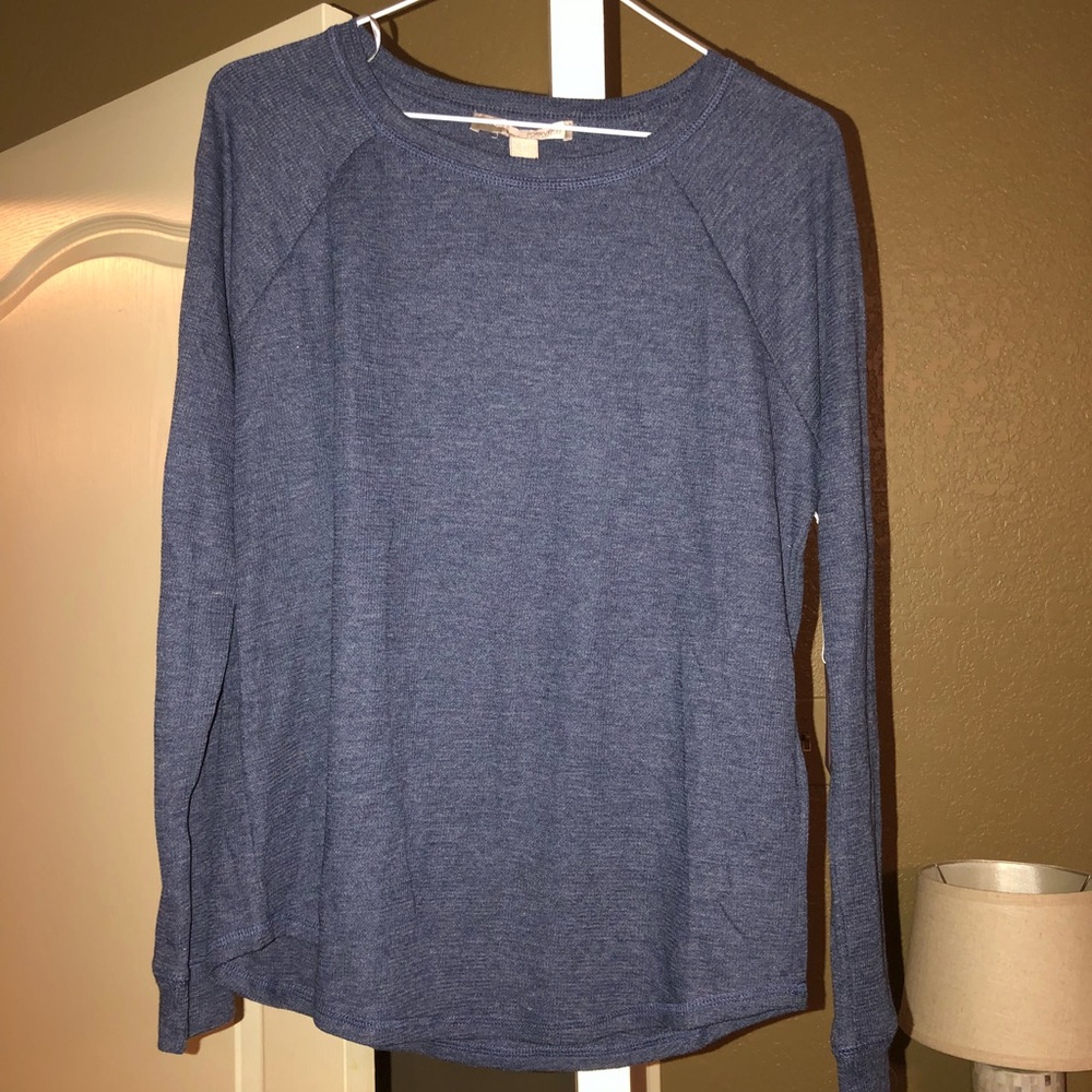 Navy Long Sleeve Comfy Tee